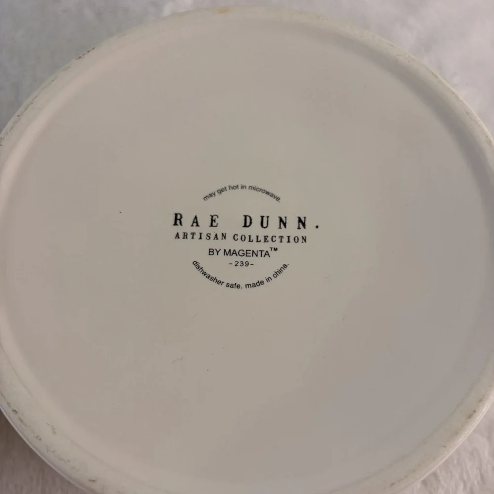 Rae Dunn Dog Bowl Set 6